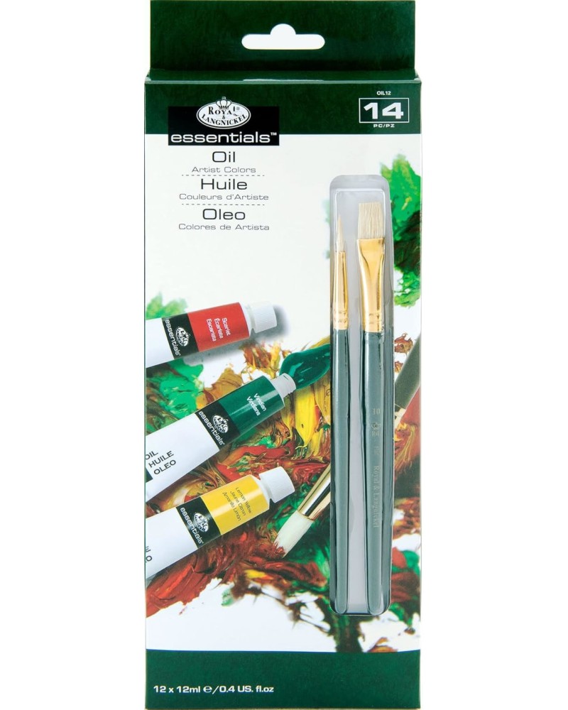 ������� ��� Royal & Langnickel - 12 ����� x 12 ml + 2 ����� - 