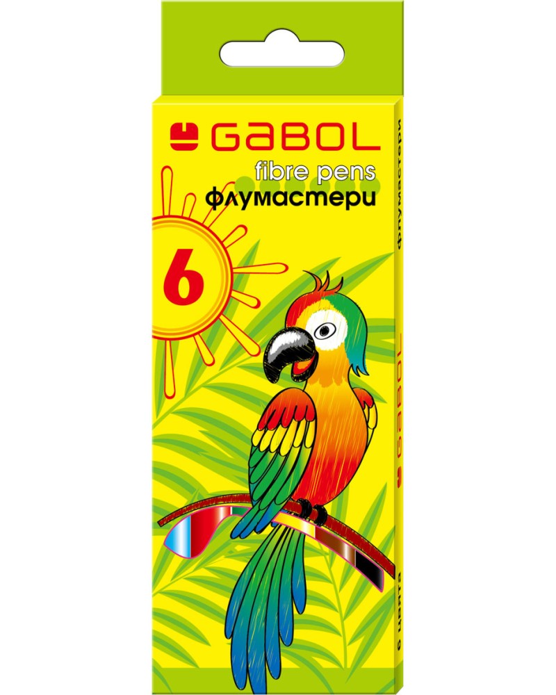 Флумастери Gabol Флумастери Gabol - 6, 10, 12, 18, 20, 24 или 30 цвята -