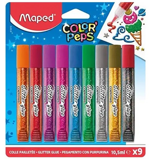 ����������� ������ � ������ Maped - 9 ����� x 10.5 ml �� ������� Color' Peps - 