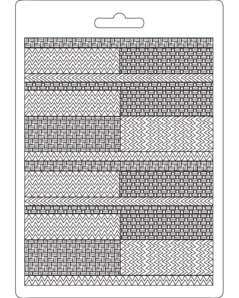 3D  Stamperia -   - 14.8 x 21 cm   Bauhaus - 