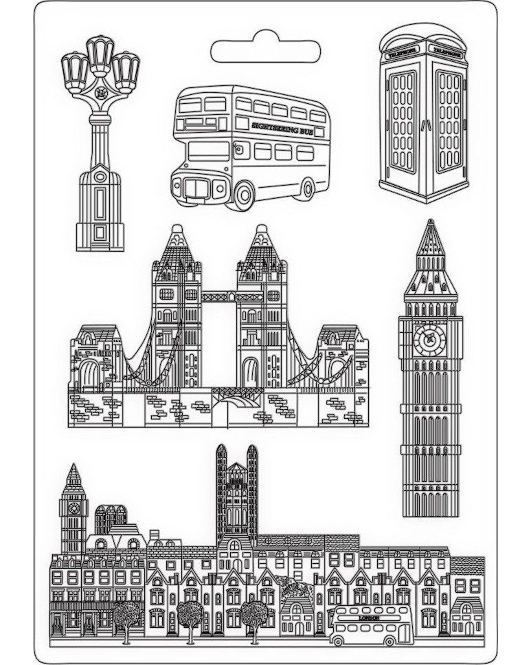 3D ����� Stamperia - ������ - 21 x 29.7 cm �� ���������� Our way - 