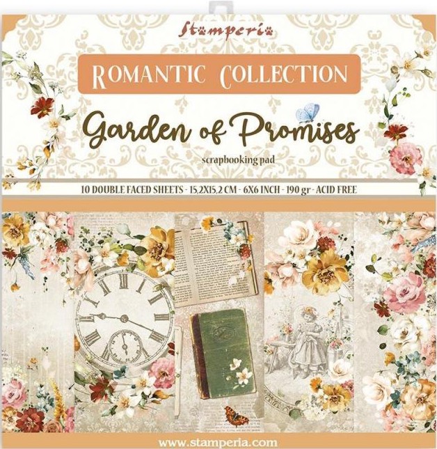    Stamperia -   - 10    Garden of Promises - 