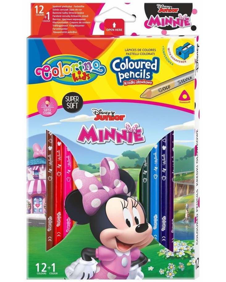   Colorino Kids Minnie Mouse - 12 + 1        - 