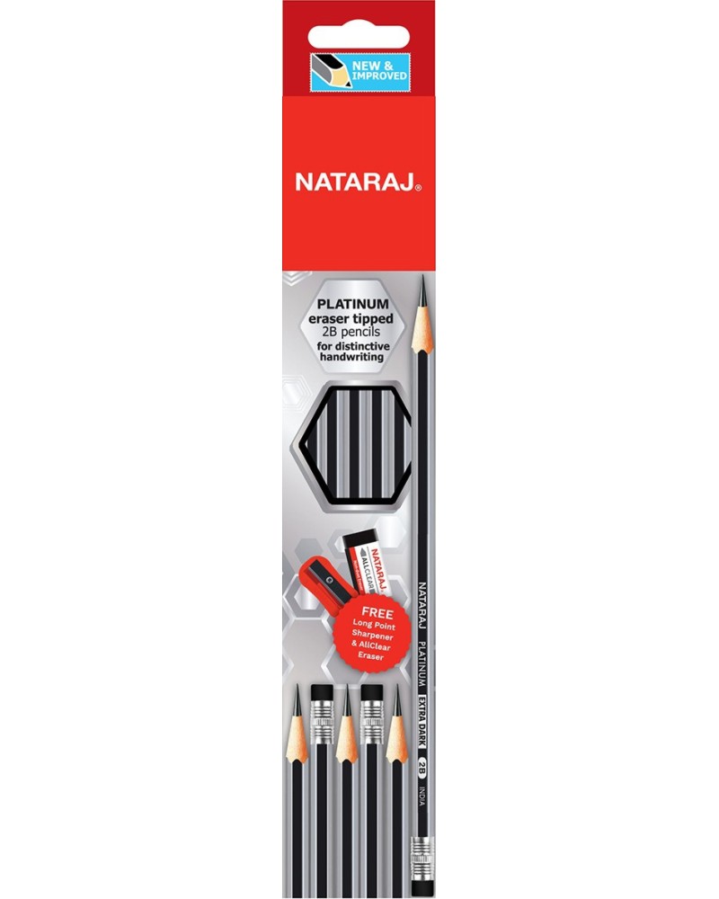 �������� ������ � ���� 2B Nataraj Platinum - 12 ���� � �������� � ������� - 