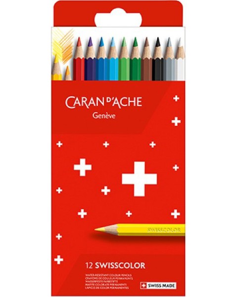   Caran d'Ache Swisscolor - 12  18  - 