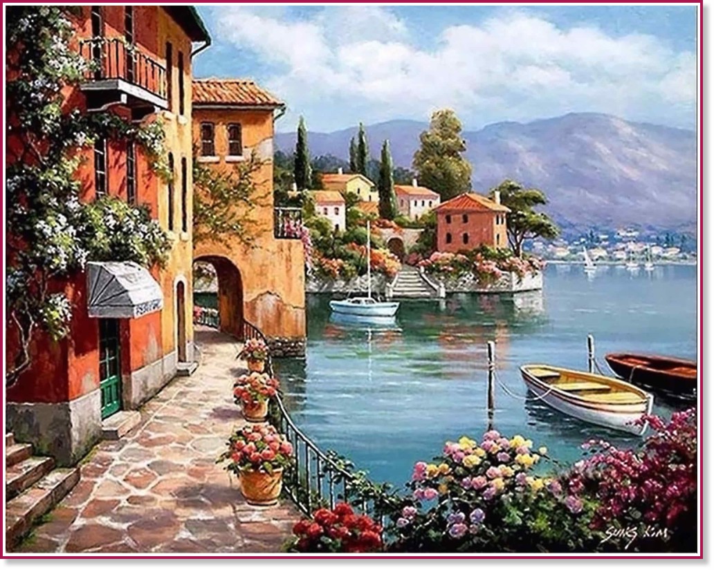 �������� �� ������ - ������� - 50 x 40 cm - 