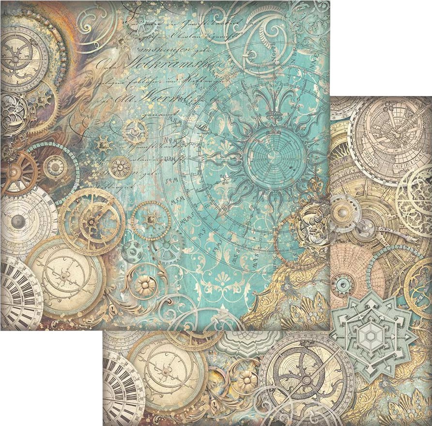 ������ �� ����������� Stamperia - ��������� - 30.5 x 30.5 cm �� ���������� Sir Vagabond in Fantasy world - 