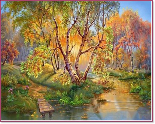 �������� �� ������ Art Hobby - ����� �� ���� - 50 x 40 cm - 