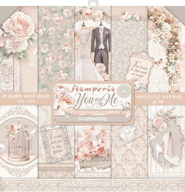 ������ �� ����������� Stamperia - �� � �� - 10 ����� �� ���������� You and me - 
