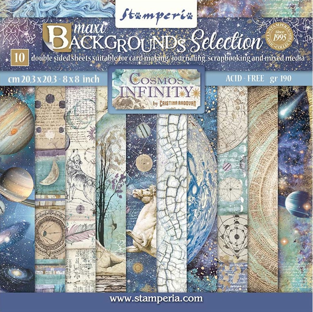 ������ �� ����������� Stamperia - ������: ������ - 10 ����� �� ���������� Cosmos Infinity - 