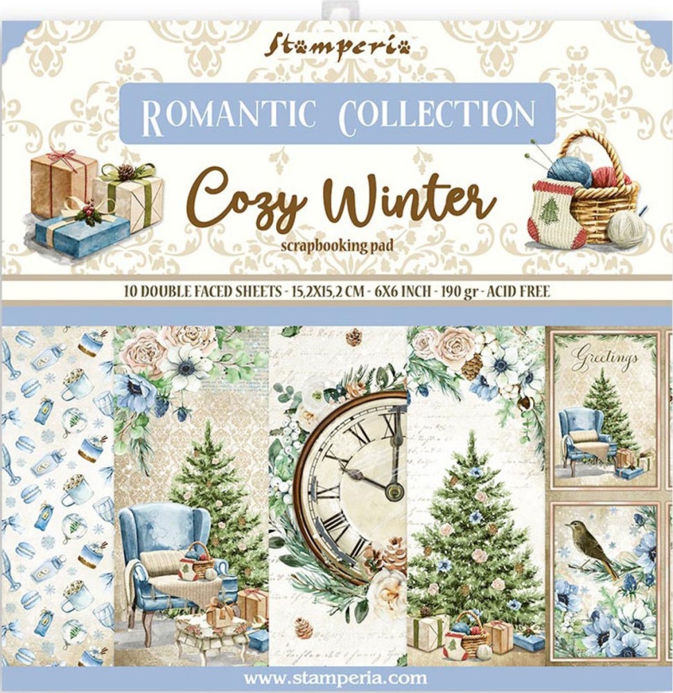    Stamperia -   - 10    Cosy Christmas - 