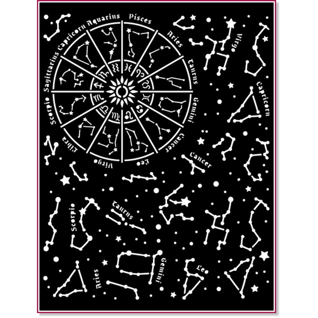  Stamperia -  - 20 x 25 cm   Cosmos Infinity - 