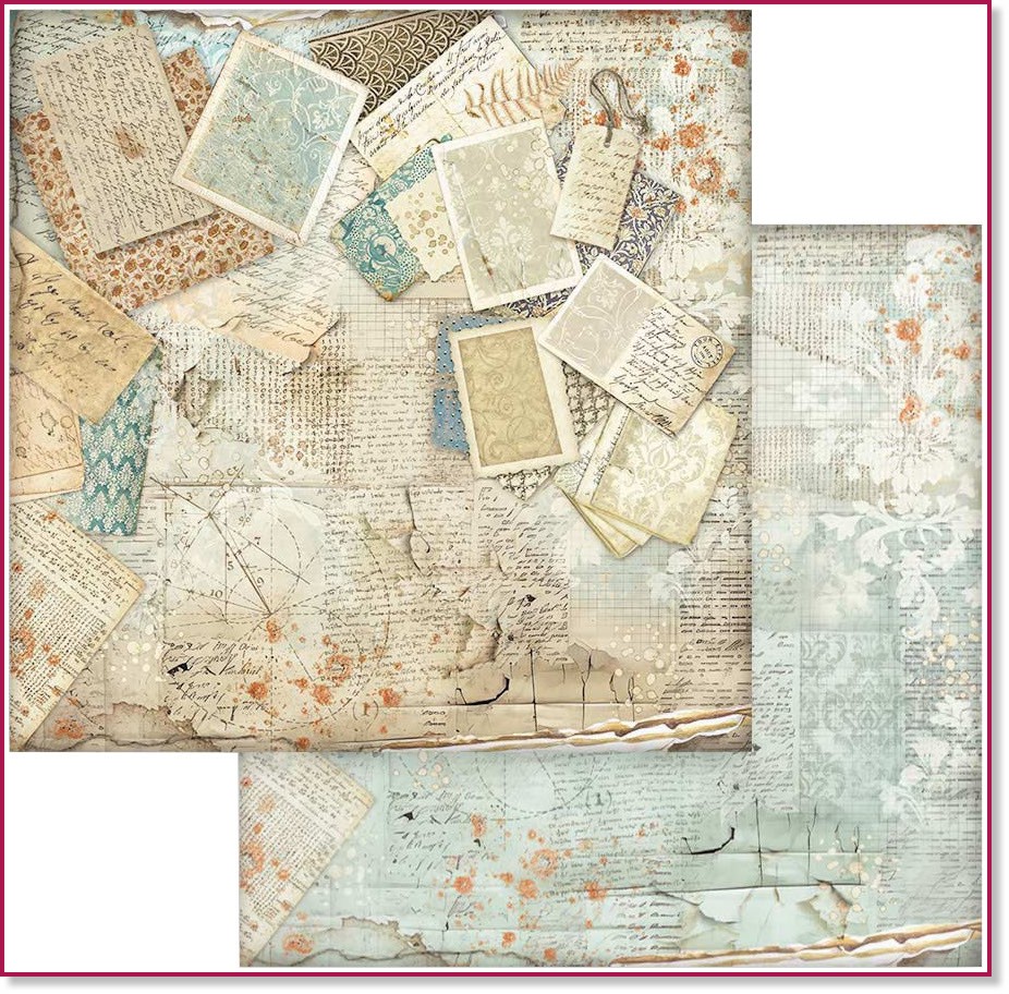 ������ �� ����������� Stamperia - ����� - 30.5 x 30.5 cm �� ���������� Alterego - 
