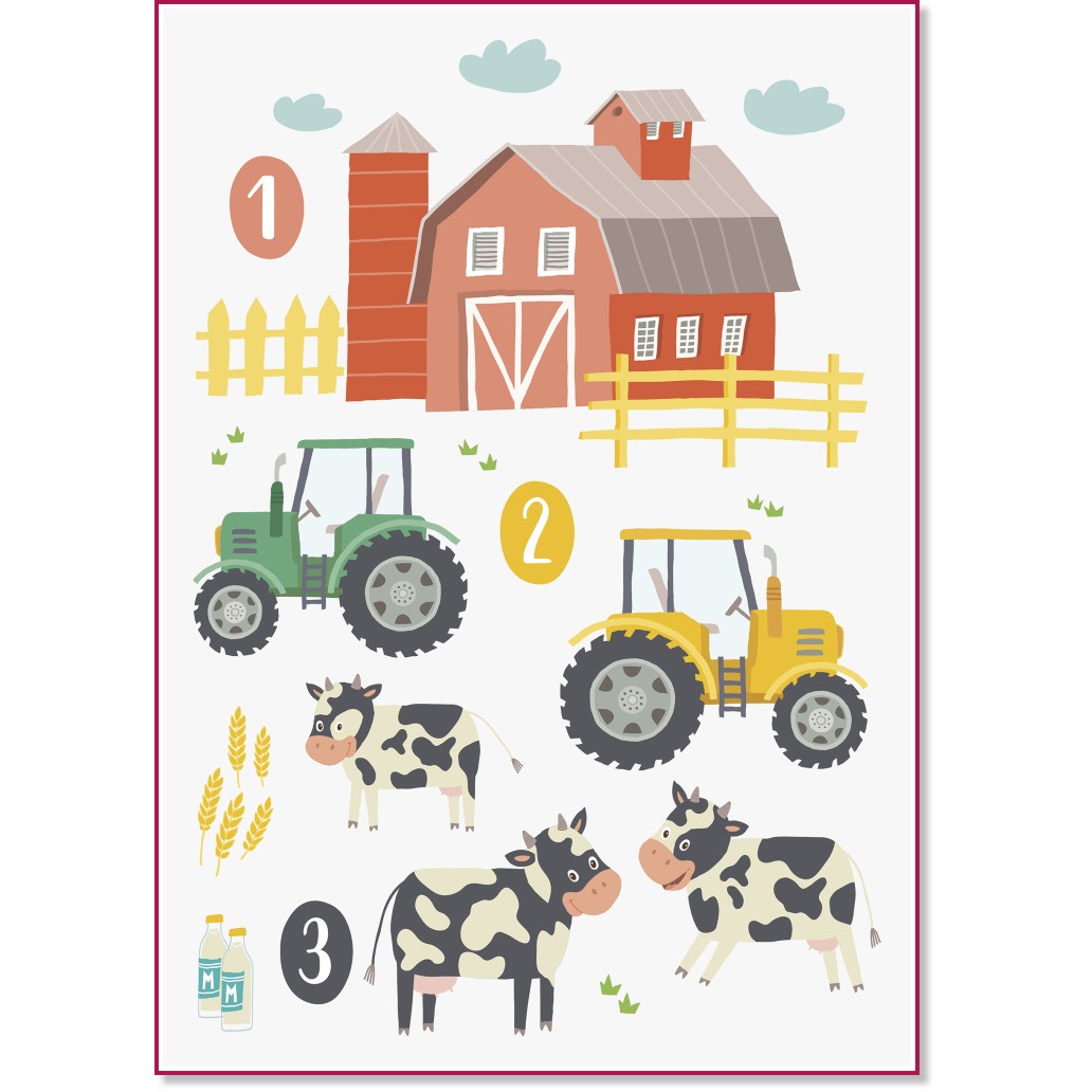   Heyda Counting and Farm - 3    A4 - 