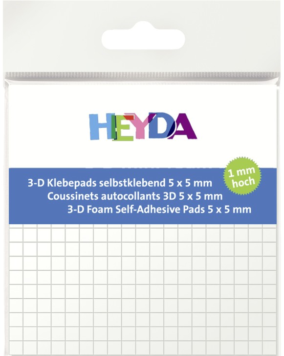  3D  Heyda - 361    0.5 x 0.5 cm - 