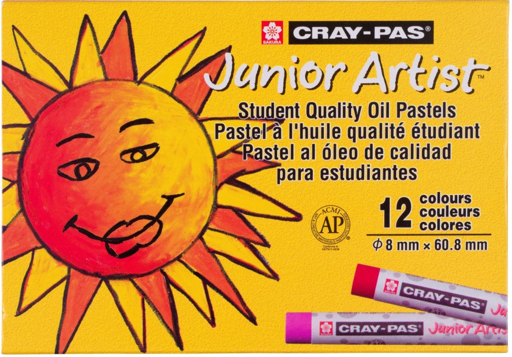 Маслени пастели Sakura Cray-Pas Junior Artist Маслени пастели Sakura Cray-Pas Junior Artist - 12, 25 или 50 цвята -