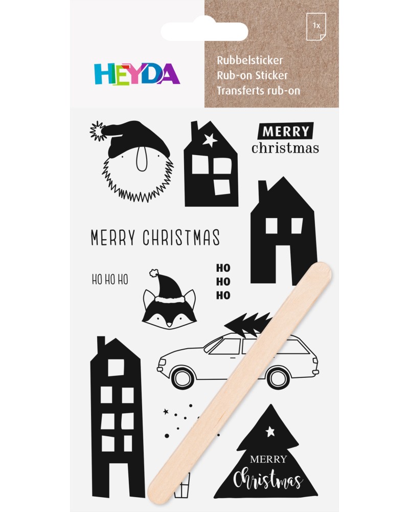    Heyda Xmas - 10 x 19 cm    - 