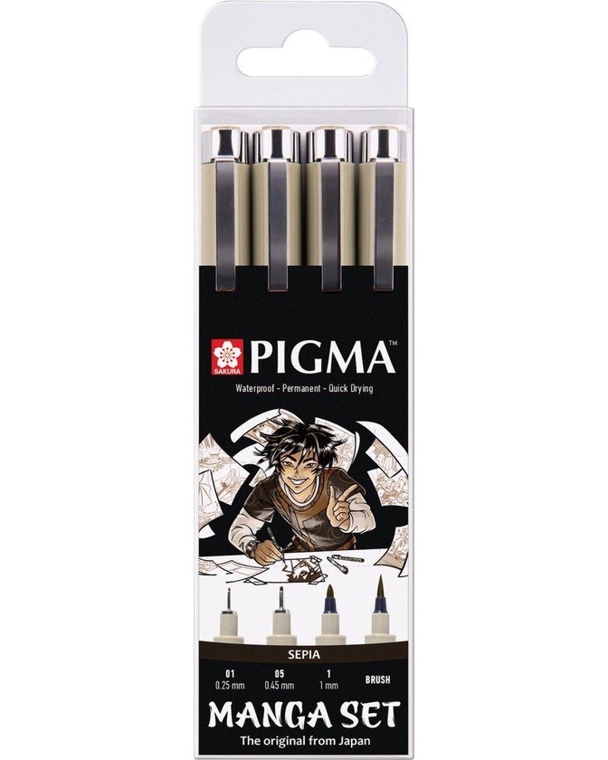    Sakura Pigma  - 4    Manga Set - 