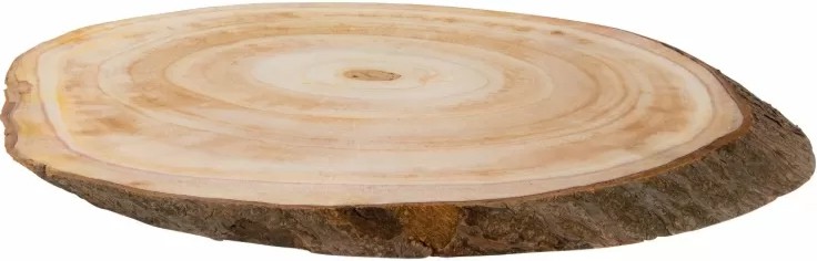 Голяма дървена овална шайба KPC - ∅ 27-31 cm - 