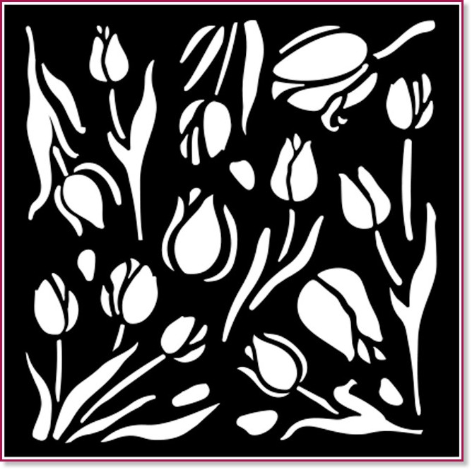 ������ Stamperia - ������ - 12 x 12 cm �� ���������� Art of Travelling - 
