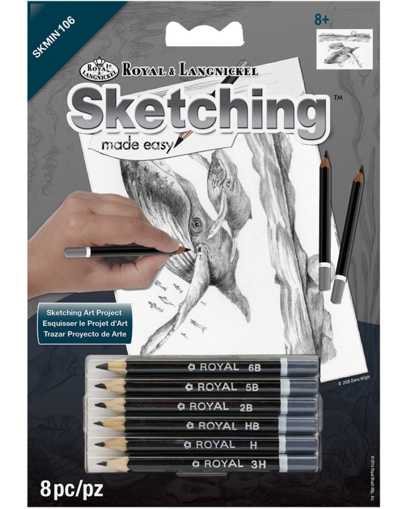 �������� �� ������ � �������� ������ Royal & Langnickel - ������ - 14 x 18 cm - 