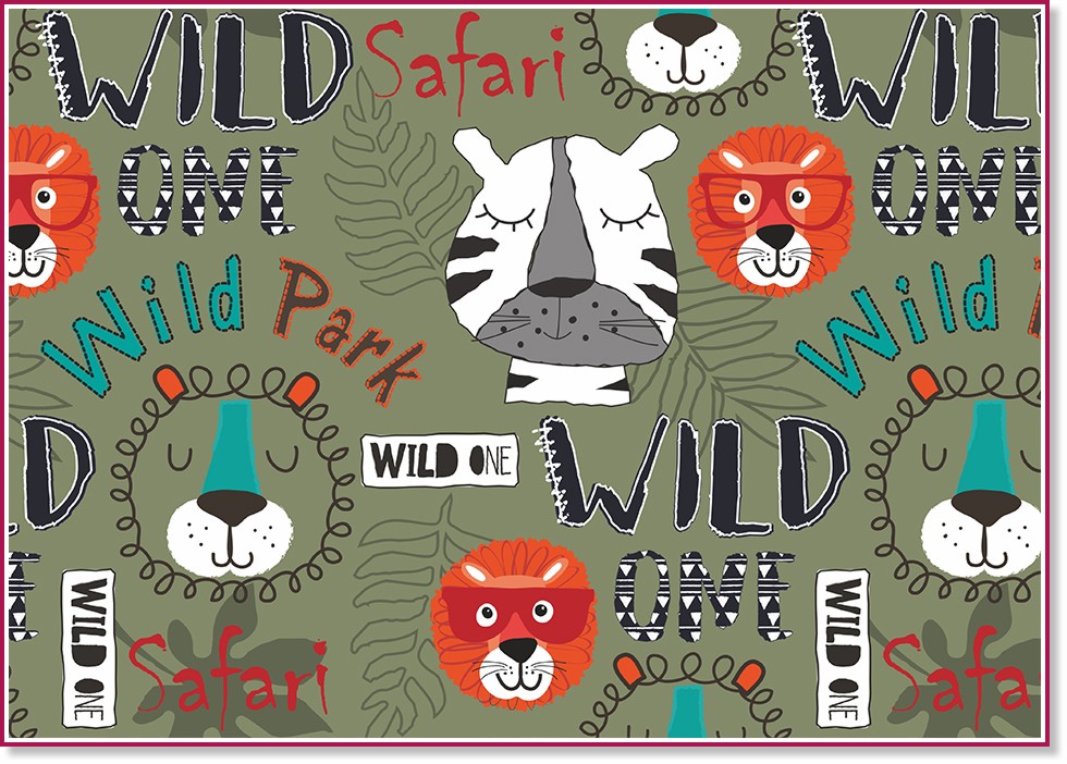 Блок за рисуване №4 Rainbow Wild Park Блок за рисуване №4 Rainbow Wild Park - 10 листа -
