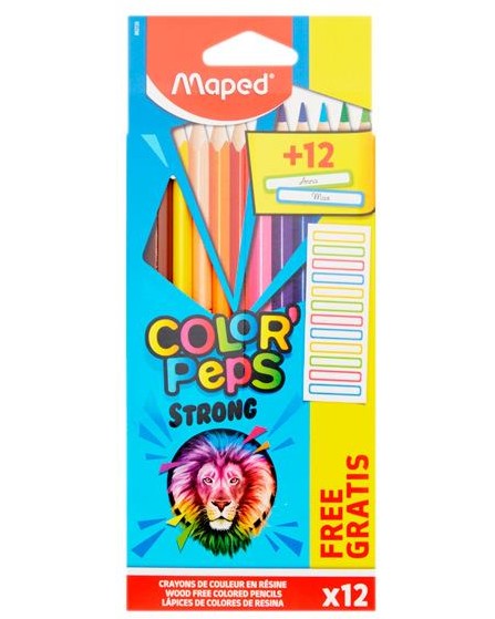 ������ ������ Maped Strong - 12 ����� � ������� �� ������� Color' Peps - 