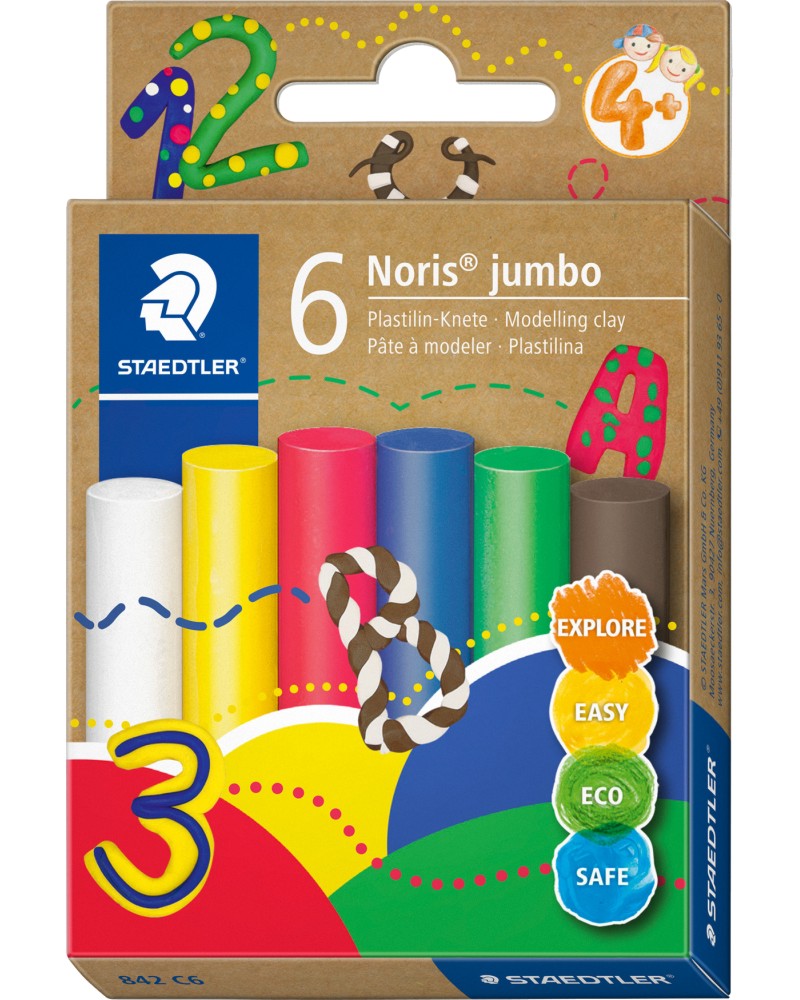 ��������� Staedtler Noris Jumbo Standard - 6 ����� - 