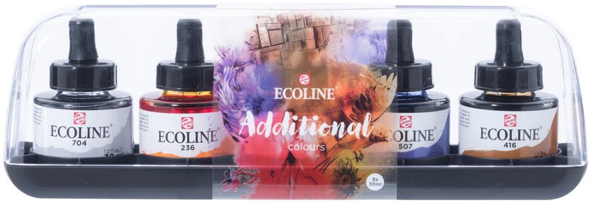   Royal Talens Additional - 5  x 30 ml   Ecoline - 