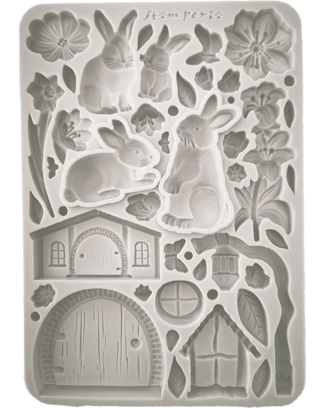 ��������� 3D ���� Stamperia - ������� � ����� - 14.8 x 21 cm - 