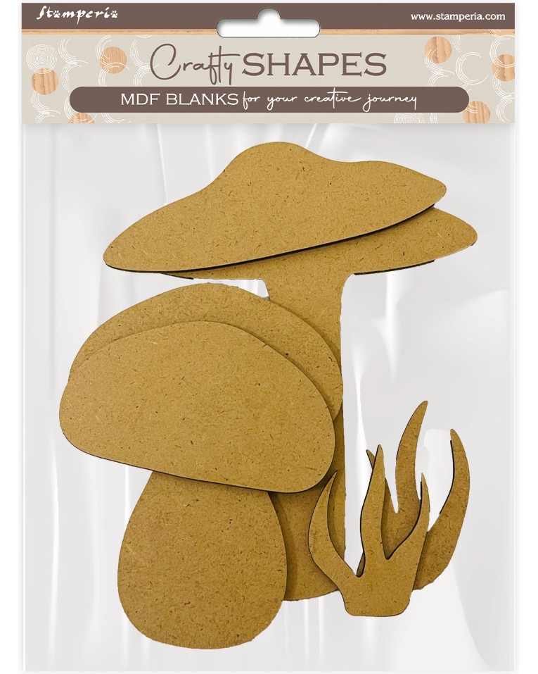   MDF Stamperia - 6    Hidden Grove - 