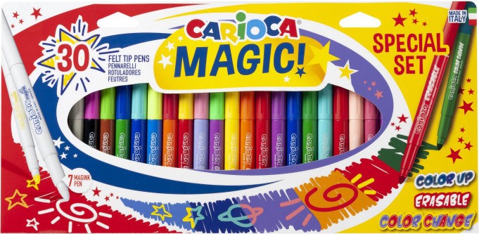 Магически флумастери Carioca Магически флумастери Carioca - 23 цвята със 7 магически -