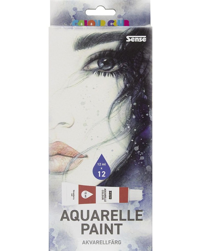 ��������� ��� Sense - 12 ����� � 12 ml �� ������� Colour club - ���
