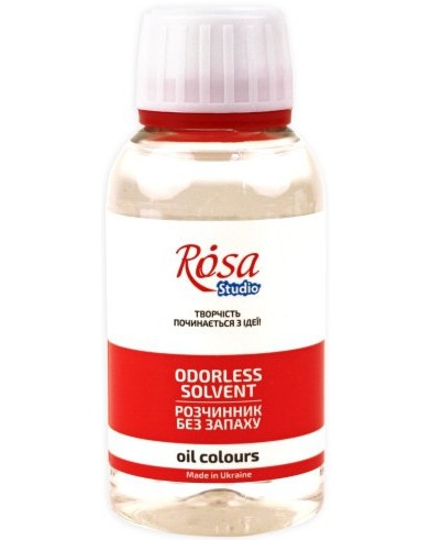 Обезмирисен уайт спирт Rosa Обезмирисен уайт спирт Rosa - 125 ml от серията Studio -