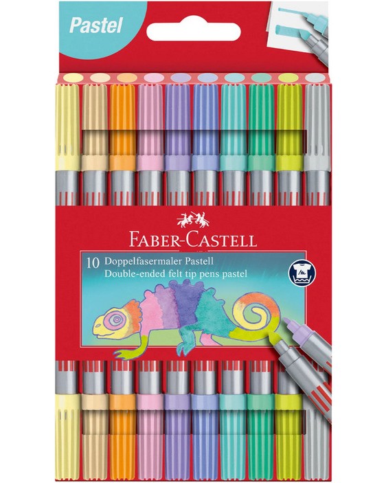 �������� ���������� Faber-Castell - 10 �������� ����� - 