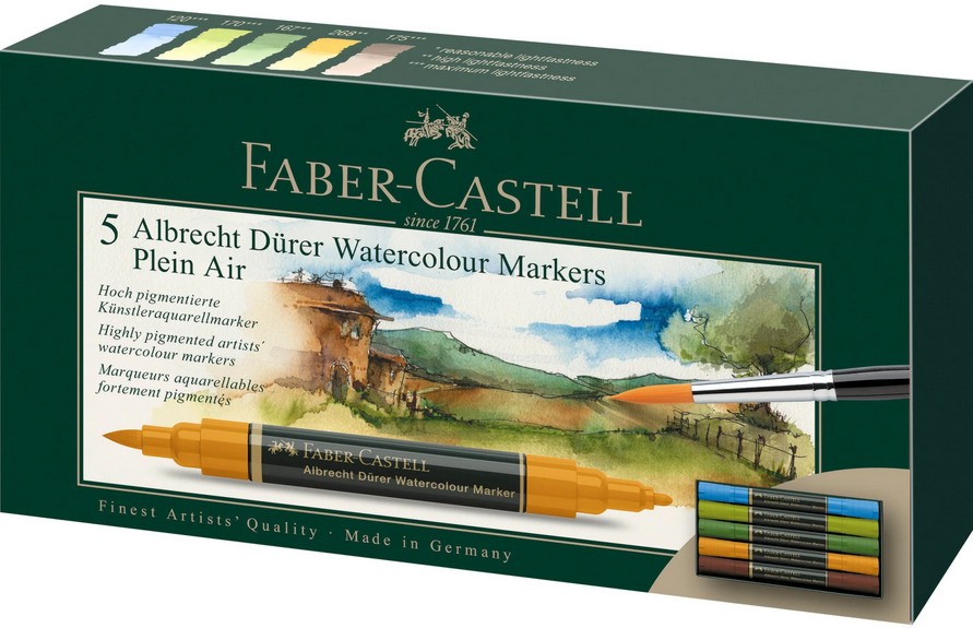 �������� ��������� ������� Faber-Castell Plein Air - 5 ����� �� ������� Albrecht Durer - 