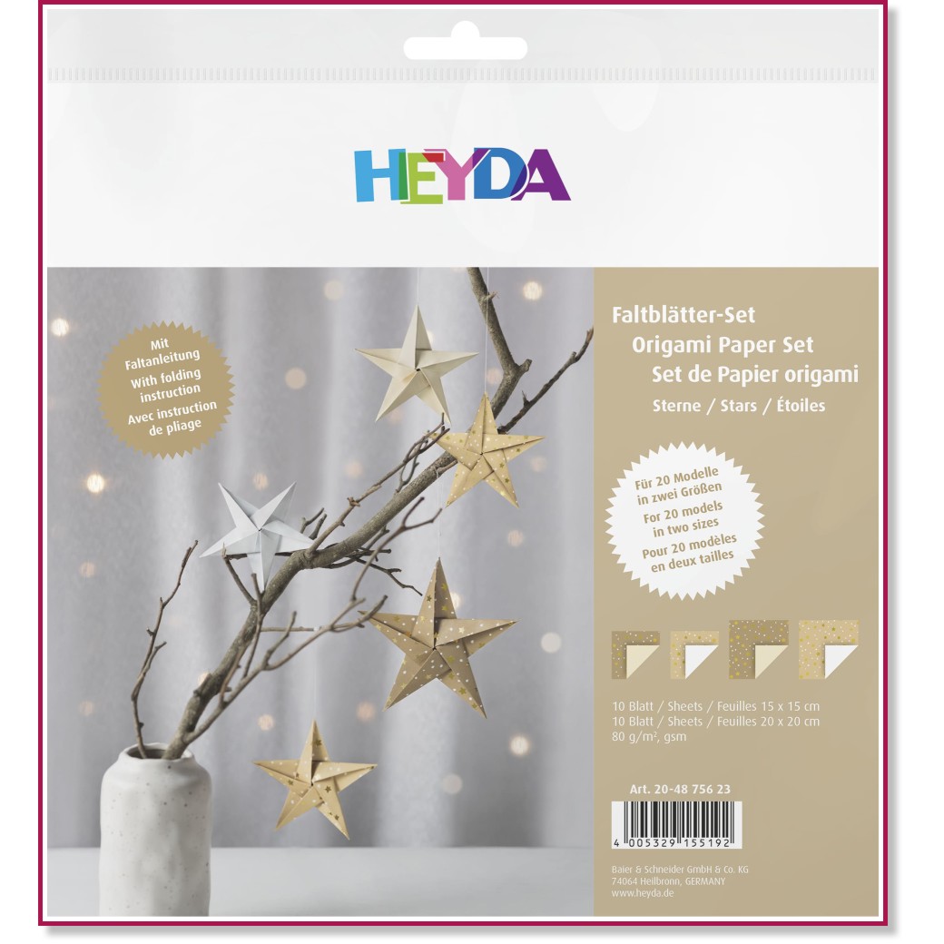������ �� ������� Heyda - ������ - 20 ����, 80 g/m<sup>2</sup> - 