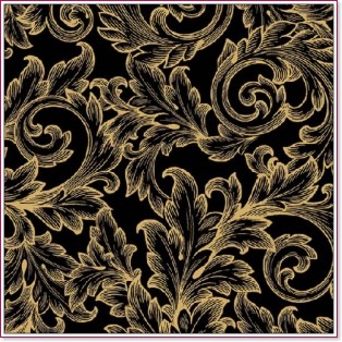    Ambiente Baroque Gold and Black - 20  - 