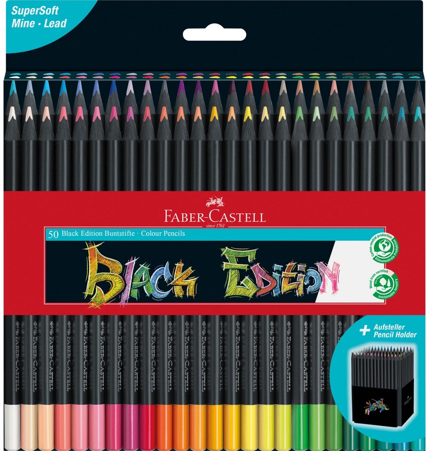   Faber-Castell - 50  100       Black Edition - 