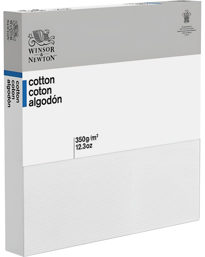 Грундирано платно от памук Winsor & Newton Deep Edge Грундирано платно от памук Winsor & Newton Deep Edge - За акрил и масло, 350 g/m<sup>2</sup> -