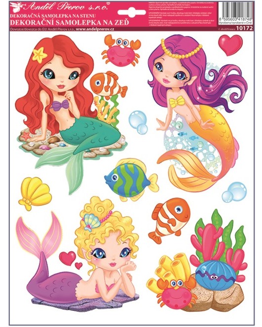 Стикери за стена Andel Prerov Fairies and Mermaids Стикери за стена Andel Prerov Fairies and Mermaids -