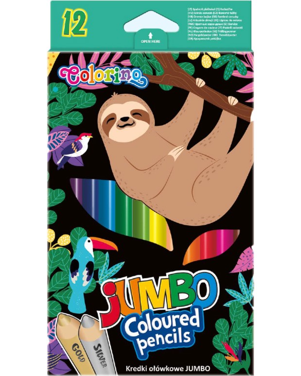   Colorino Kids Jumbo -  - 12    Wildkid - 