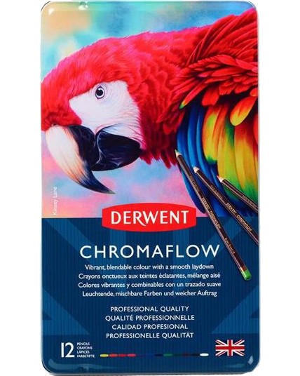   Derwent - 12, 24  48       Chromaflow - 
