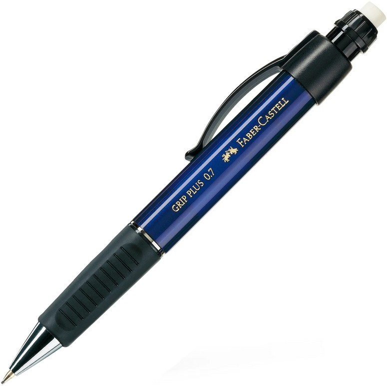 Автоматичен молив с гума Faber-Castell Grip Plus 0.7 mm Автоматичен молив с гума Faber-Castell Grip Plus 0.7 mm -