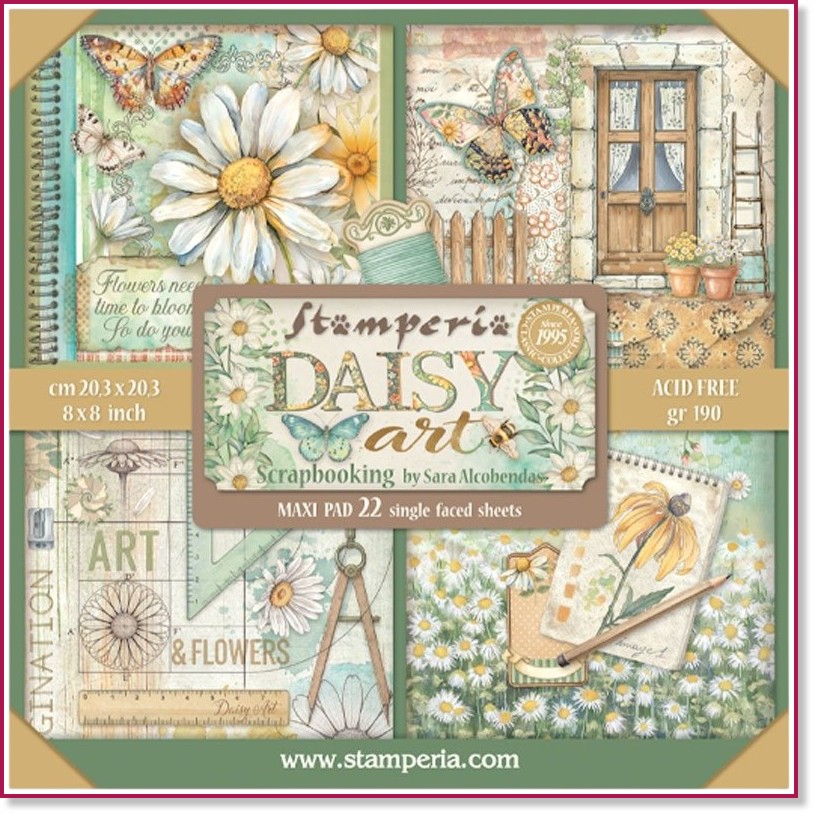 ������ �� ����������� Stamperia - 22 ����� �� ���������� Daisy Art - 
