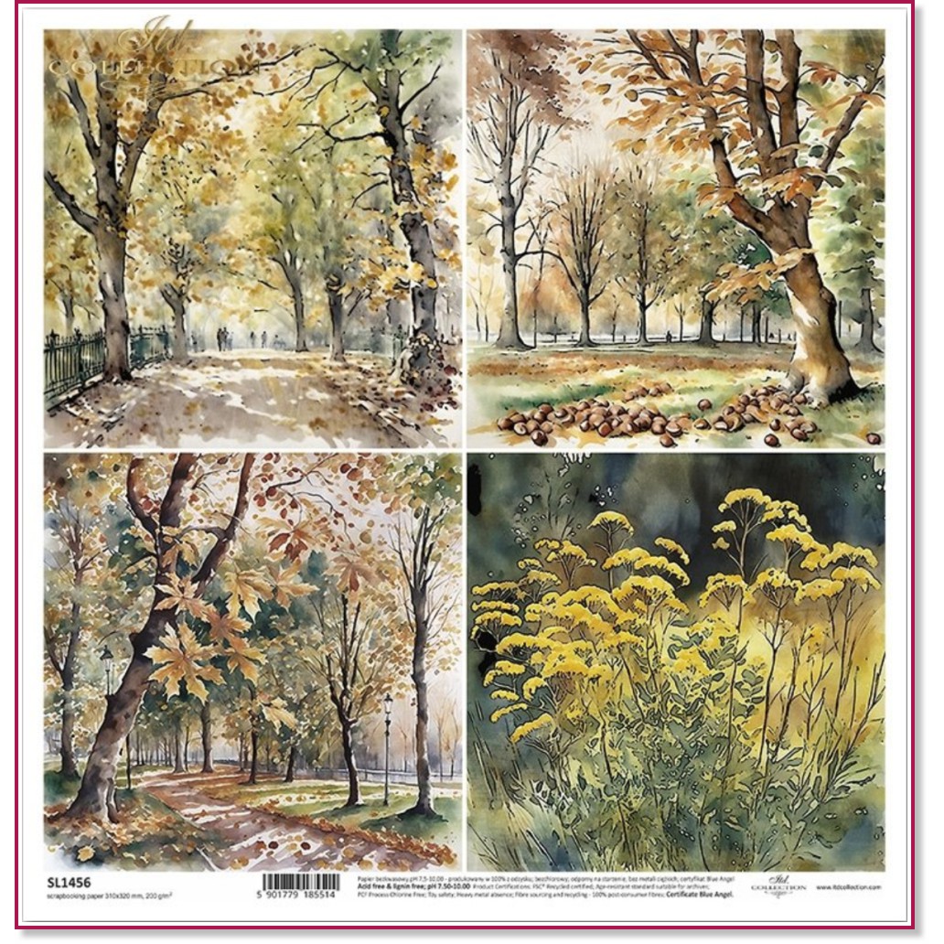 ������ �� ����������� ITD Collection - ���� - 31 x 32 cm - 