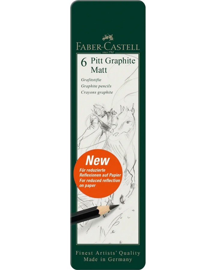   Faber-Castell Pitt Graphite Matt - 6     - 