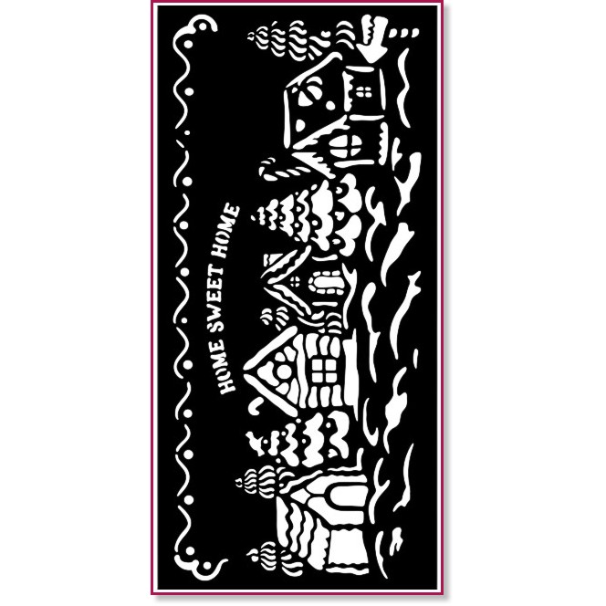  Stamperia -   - 12 x 25 cm   Candy Christmas - 