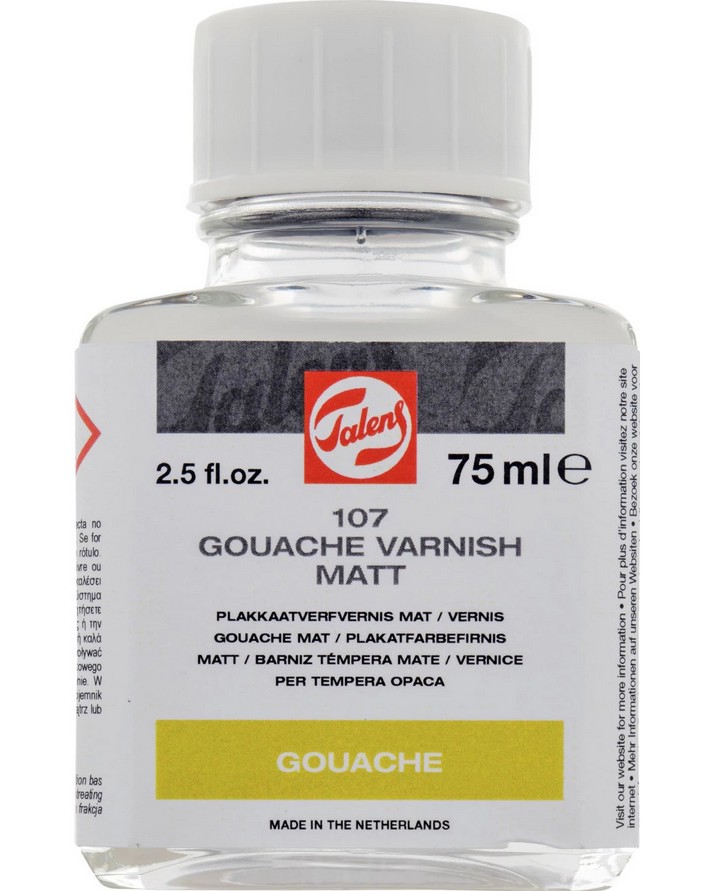 Лак за гваш бои с матов ефект Royal Talens 107 Лак за гваш бои с матов ефект Royal Talens 107 - 75 ml -