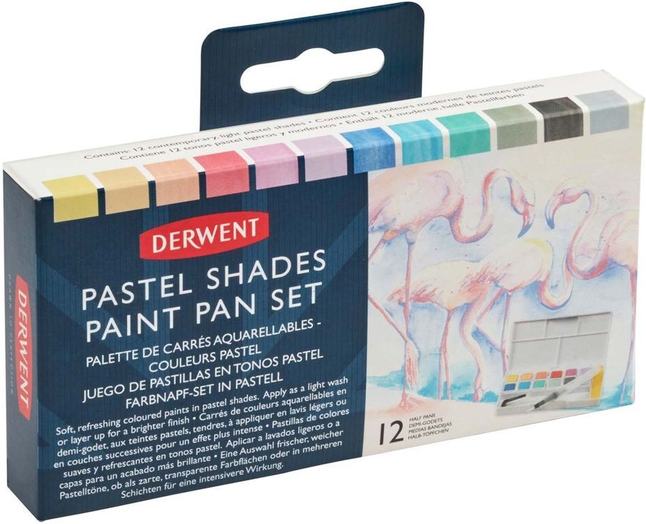 ��������� ��� Derwent Pastel Shades - 12 ����� � ����� � ����� � ����� ��������� - ���